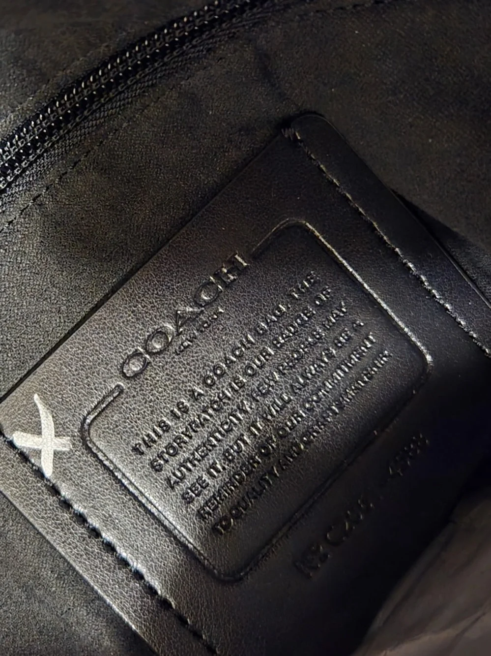 Coach men’s “barrow